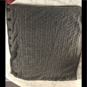 Vince cashmere scarf/ wrap  charcoal perfect cond